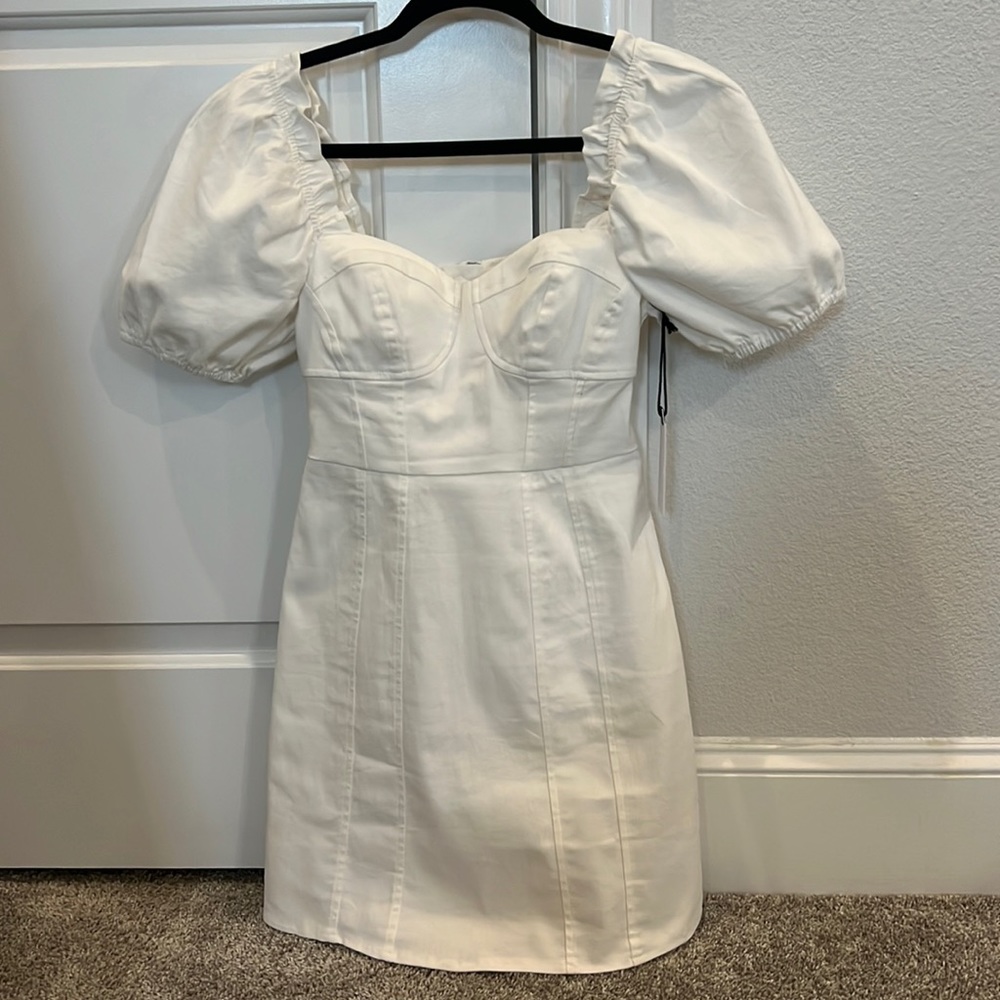 ASTR the label Skylar Puff Sleeve Mini Dress